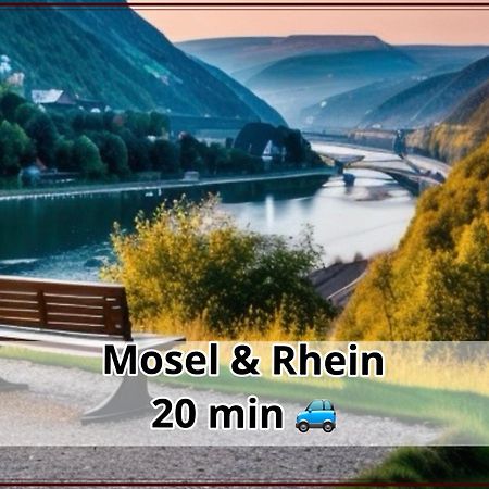 Smallsaigon Apartment Mit Guter Anbindung Zwischen Mosel Und Rhein Leiningen Exterior photo